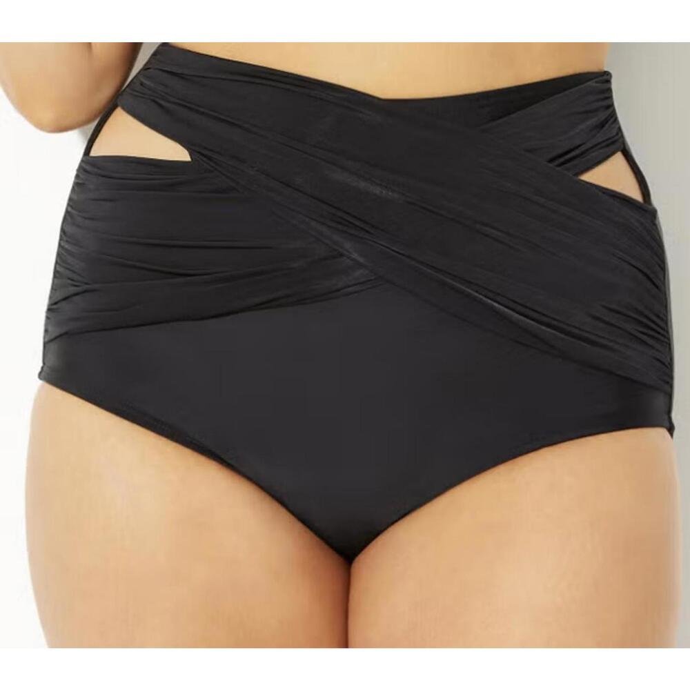 Women's Bathing Suit Swimsuit High Waist Bikini Bottoms - Size 14 - Picture 7 of 7